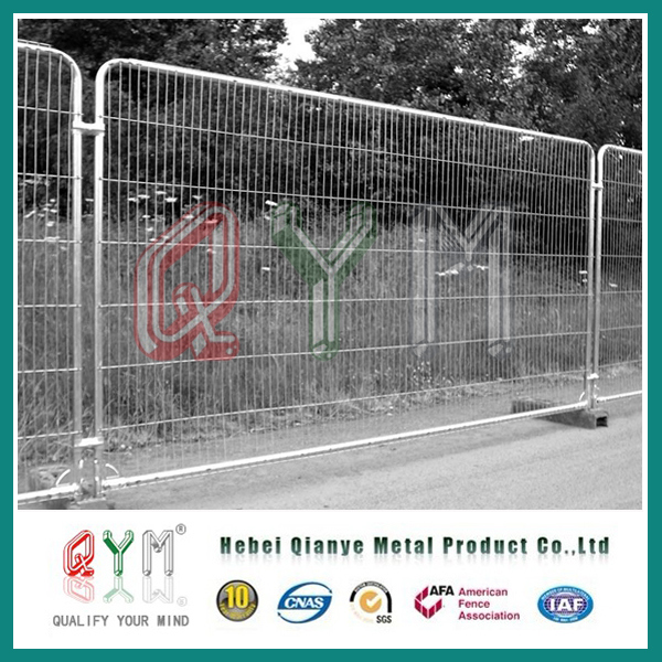 Galvanized Removable Fence/ Children Playground Concrete Temporary Fence