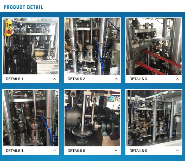 Double PE Coated Paper Cup Forming/Making Machine