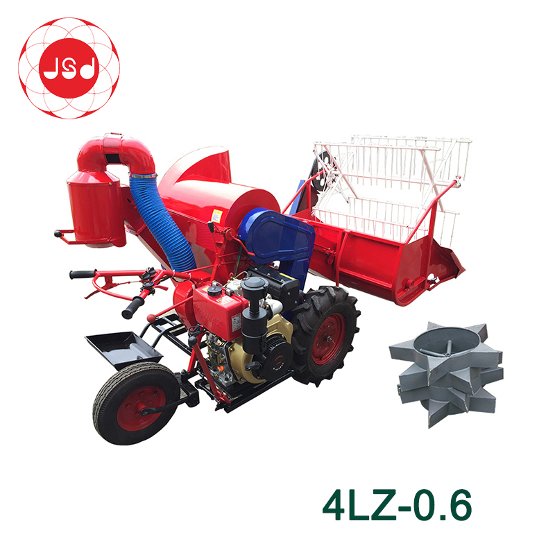 4lz-0.6 Mini Combine Harvester. Rice &Wheat Harvesting Machine