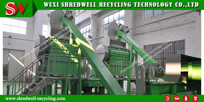 Old Tyre Recycling Granulator with Ce Certification