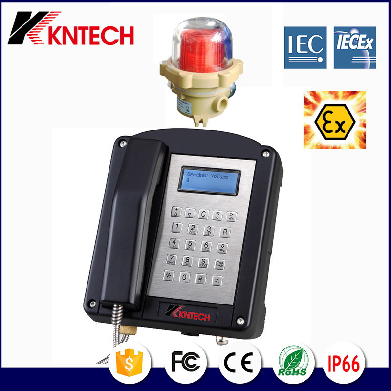 Fire-Alarm System Emergency Telephone Systems Explosion Proof Telephone for Zone2