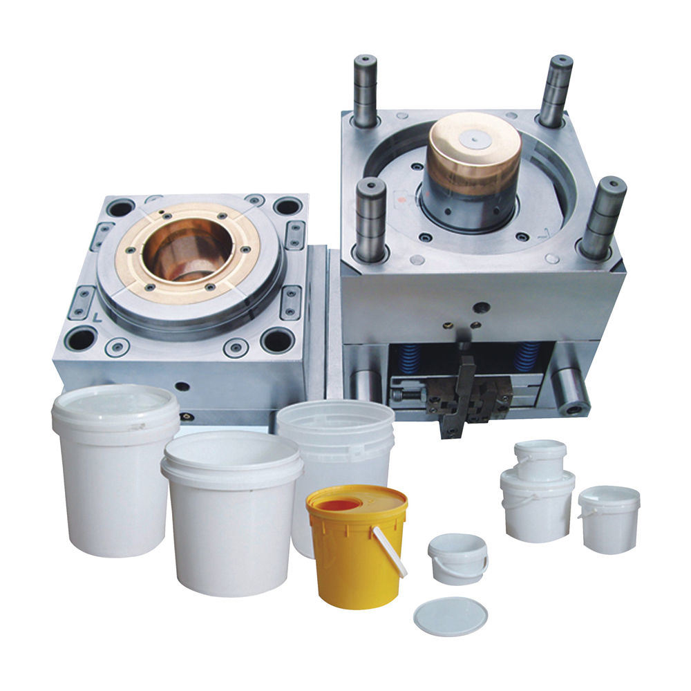 Plastic Mold for Paint Plastic Pail with Lid and Handle