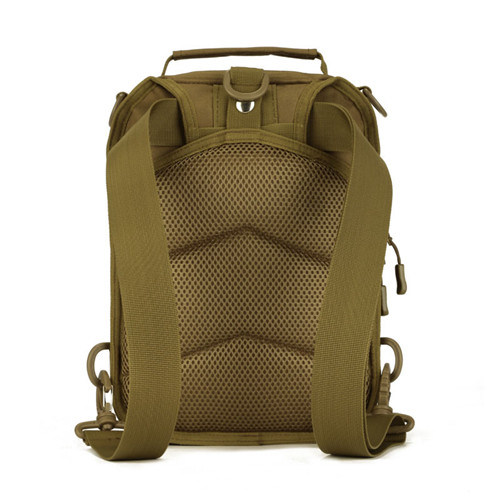 Men's Travel Single Shoulder Messenger Canvas Chest Sling Bag