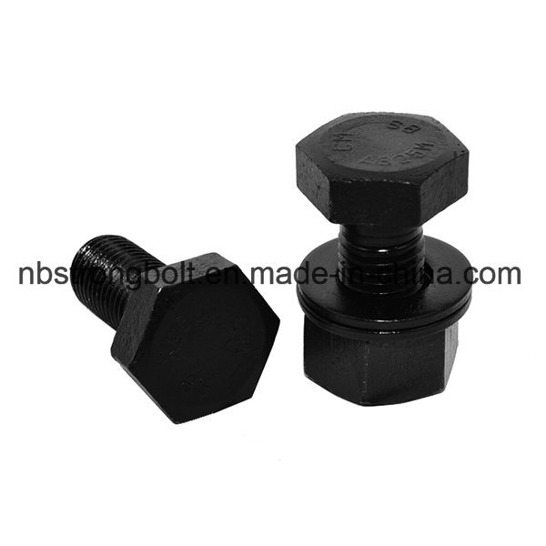 ASTM A325 Heavy Hex Bolt with Black Oxid