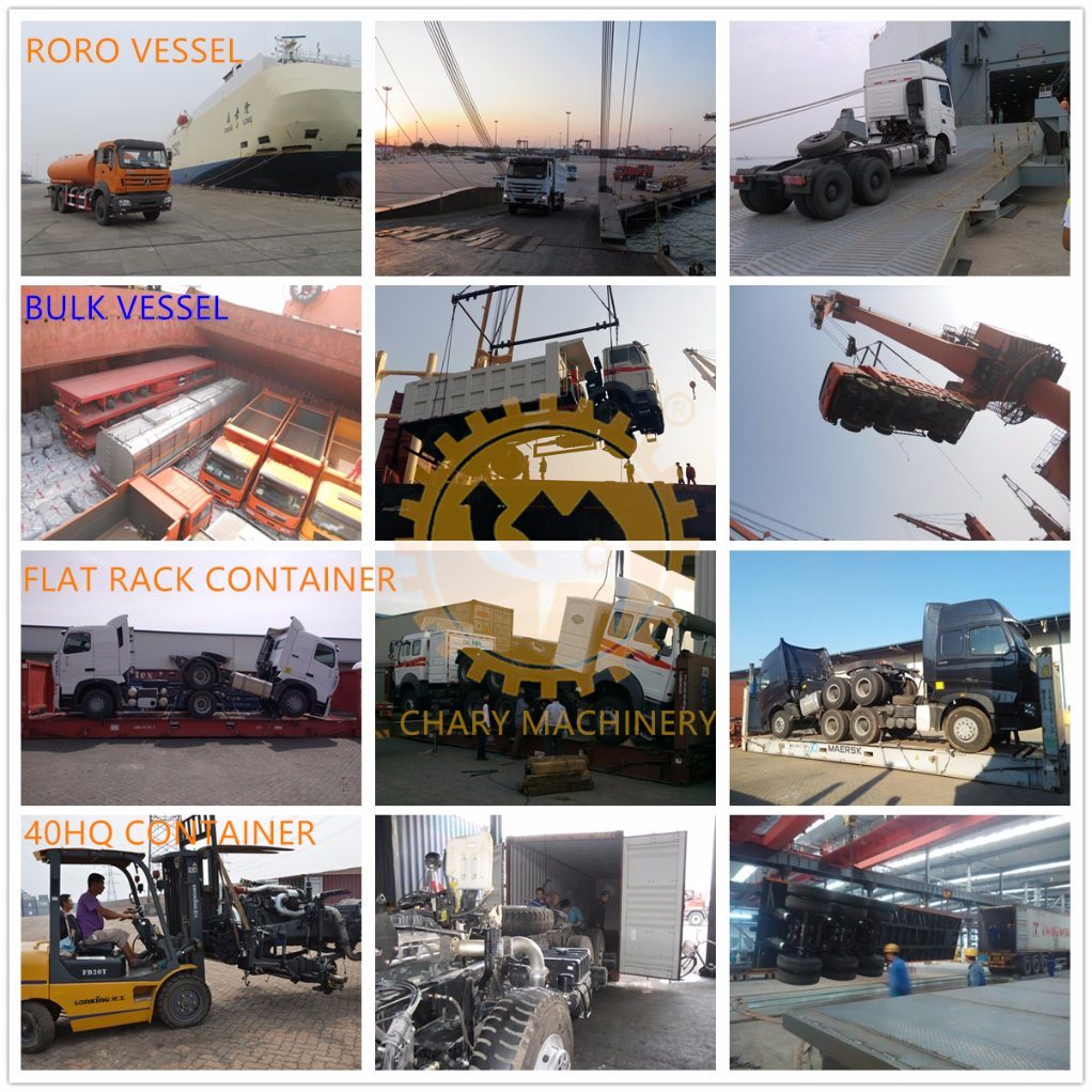 3 Axles Dry Bulk Cement Powder Truck for Dust Material Transport