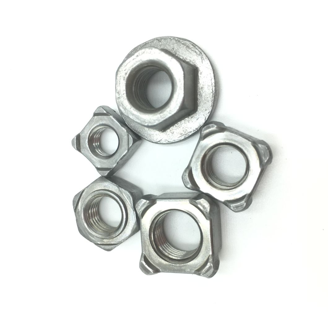 Stainless Steel SS304 SS316 ASTM A194 B8 B8m Heavy Hex Nut/4.8 Grade 8 Grade /Black Zinc Plated DIN934 A194 2h Hex Nut in Stock