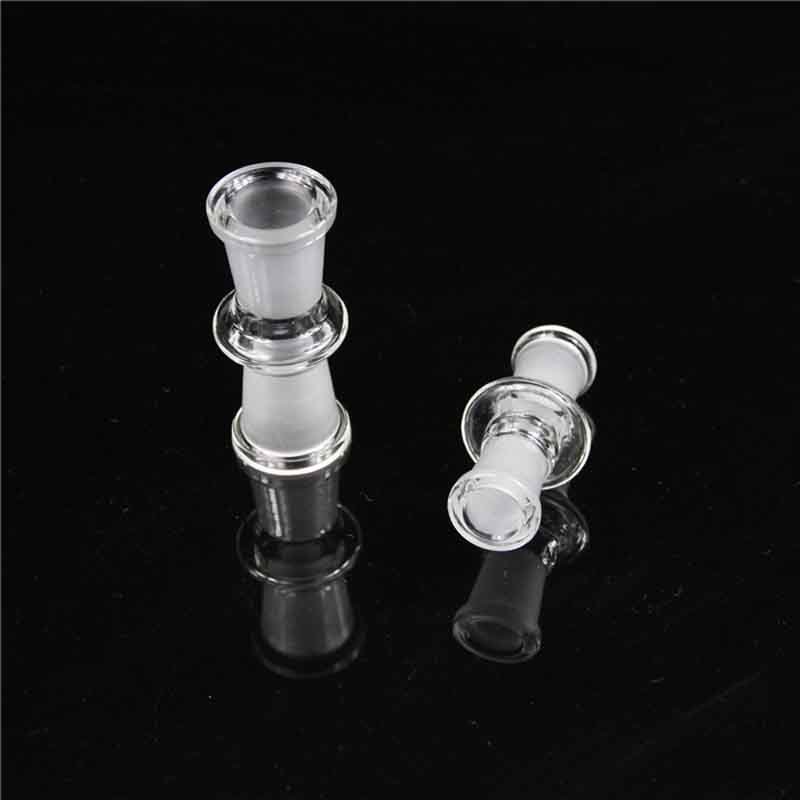 Smoking Accessories Glass Water Pipe Female to Female Glass Adapter