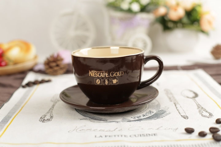 Custom/Cheap/Personalized Portable/Insulated Photo Printing Travel Gift Coffee/Tea Cup with Saucer