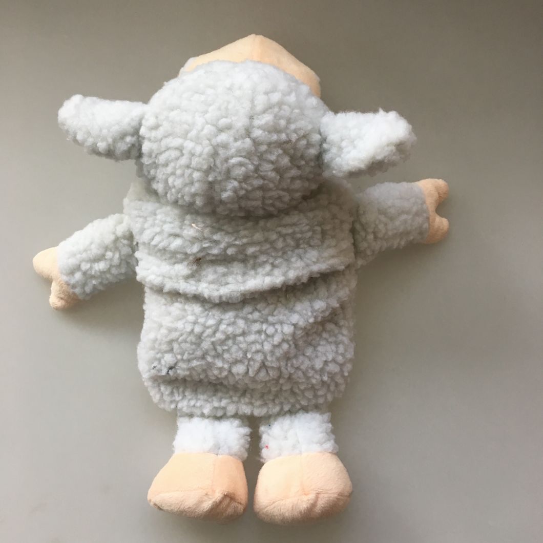 Mini Plush Sheep Cover with Heat Bag