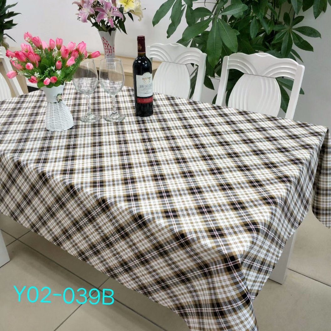 UV Printing Way Wipe Clean Dining Oil Proof Table Cloth