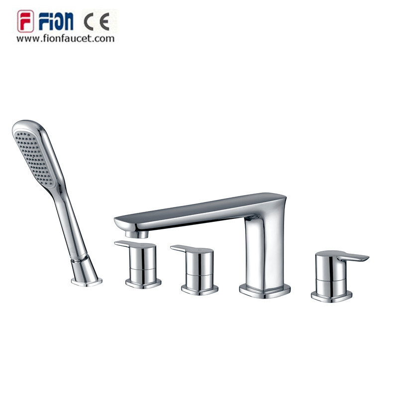 New Design Hot Sale 5 Pieces Set Bath and Shower Faucet Bathtub Mixer (F-9535)