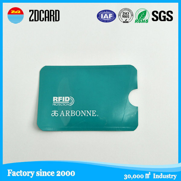 Secure Anti Tear RFID Passport and Card Holder