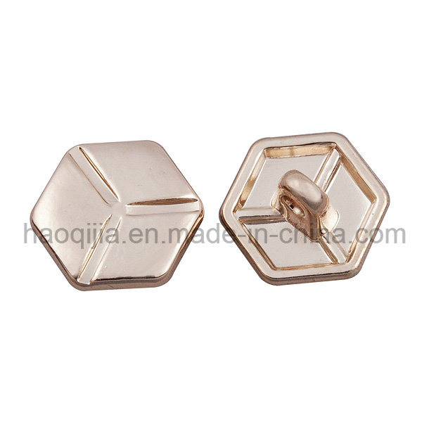 Rhombus Metal Button for Garment