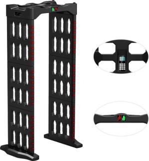 Multi-Zone Body Scanner Door Type Walk-Through Metal Detector