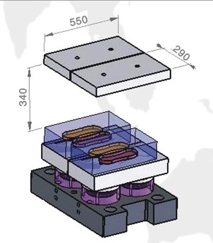 Xk0796 Safety Shoe Big Moulding Plate Upside-Down Toggle-Type Full-Auto EVA Injection Moulding Machine with Servo Motor