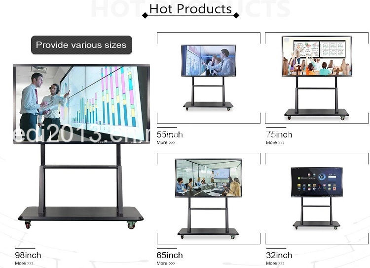 High Quality 65''interactive Touch Screen Monitor for Education and Business