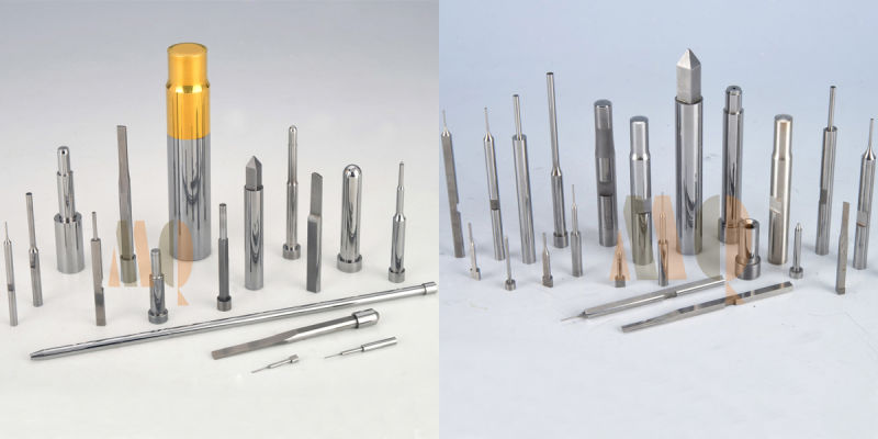 High Precision Tungsten Carbide Piercing Punches with Round Head
