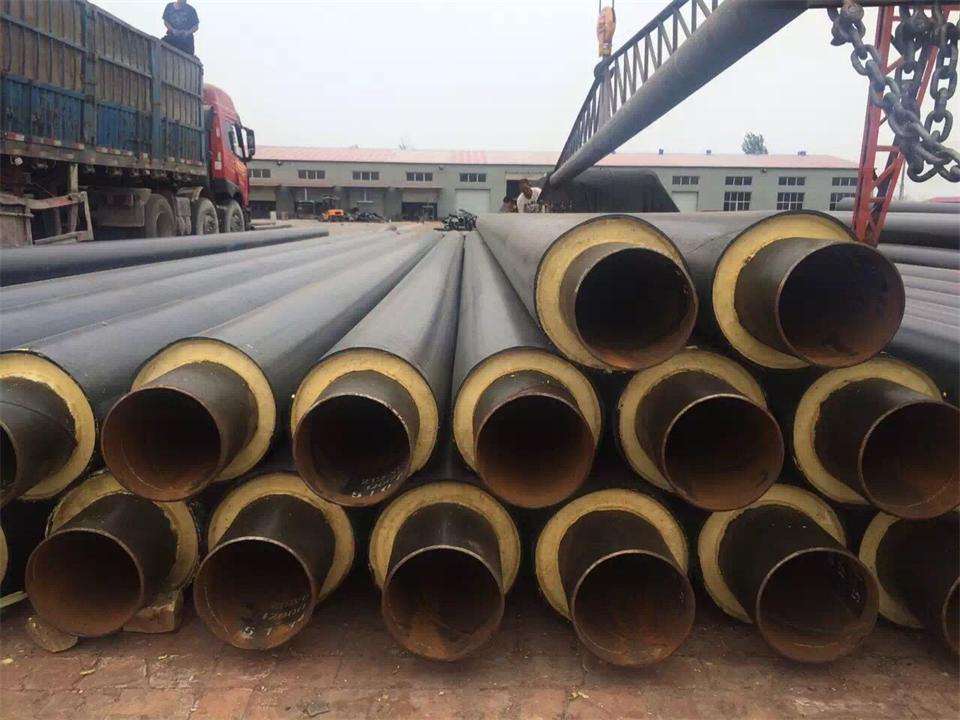 Insulated Steel Pipe with HDPE Casing Pipe for Pipeline Construction Project