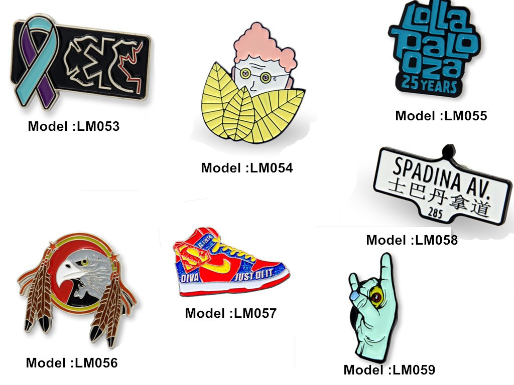 Factory Customized Enamel Et Lapel Pins with Glitter Covered