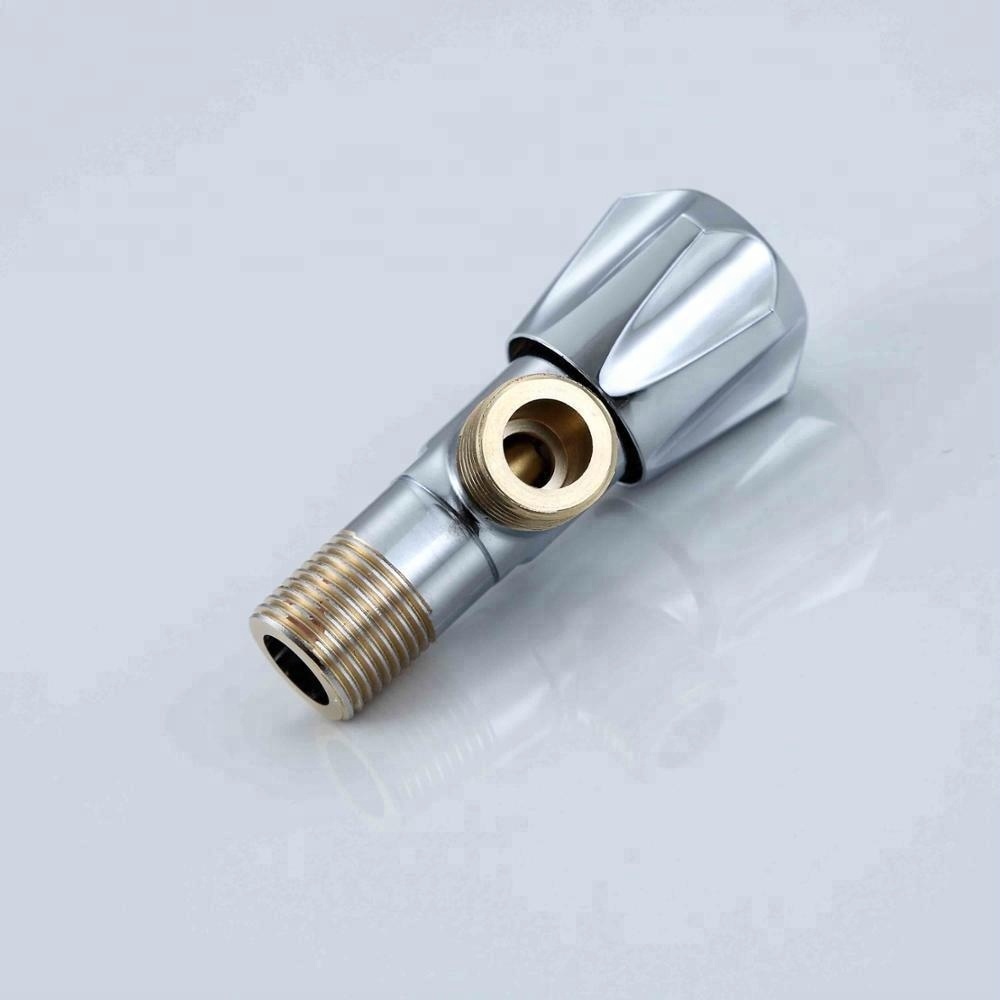 Top Sale Good Price Bathroom Fitting Toilet Water Control Chrome Plated Basin Brass Angle Valve