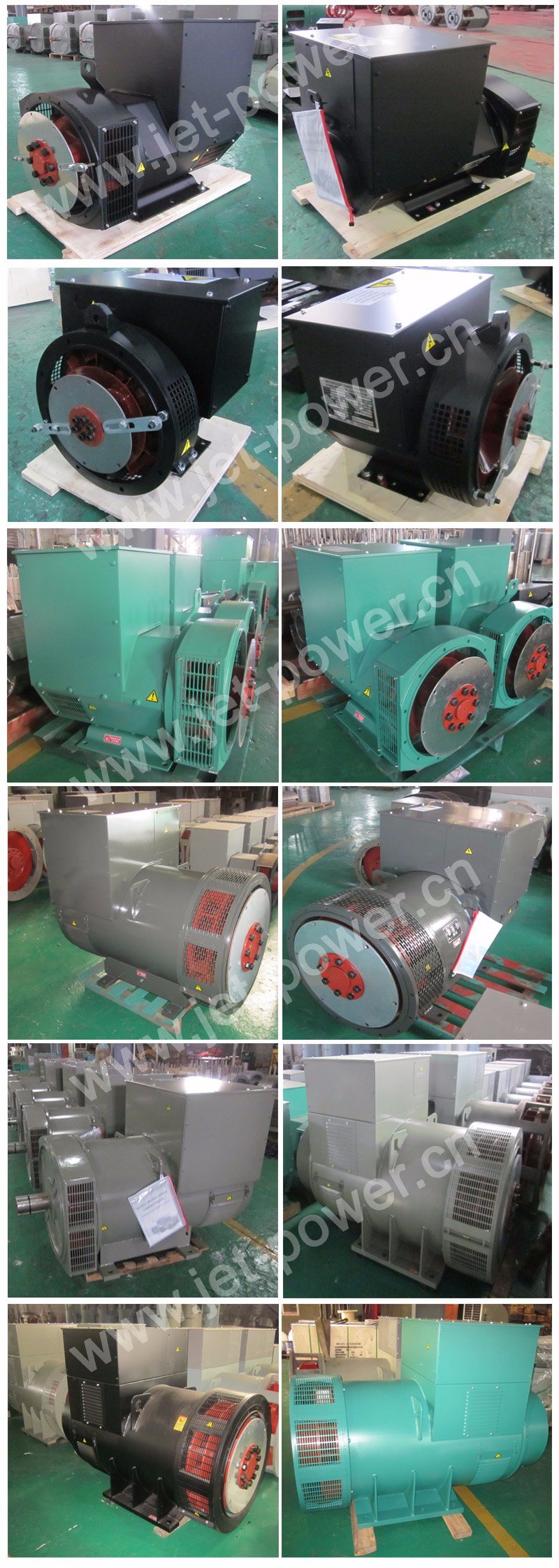 25kVA 125kVA 160kVA 200kVA Double Bearing Stamford Alternator