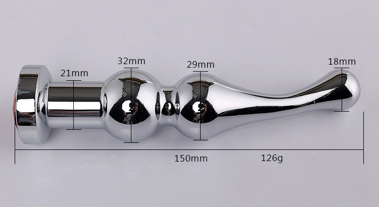Newest Aluminium Series Sex Toy Vibrating Anal Plug for Ass