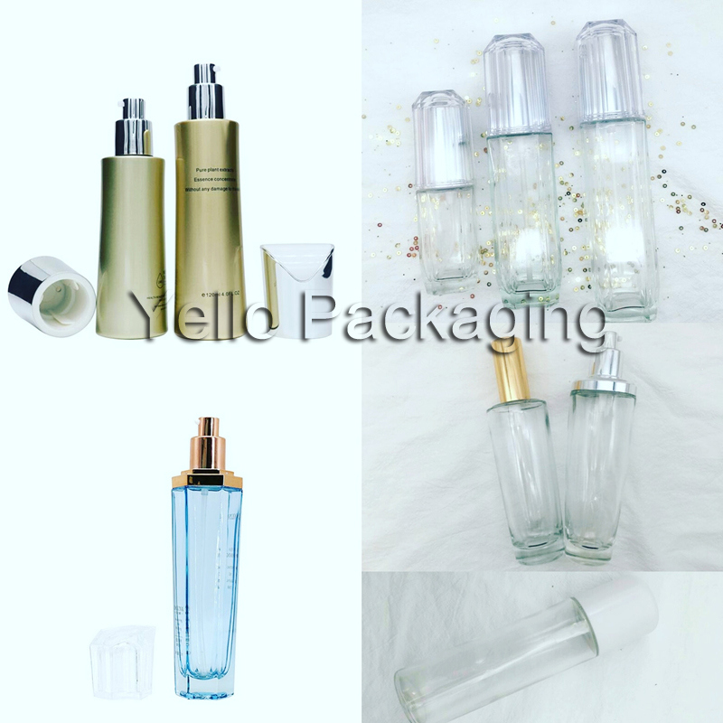 Private Label Beautiful Glass Bottles for Lotion