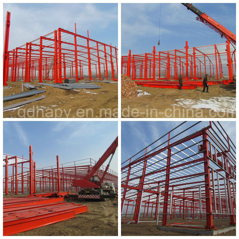 Structural Steel Fabrication Workshop/ Mobile Steel Structure Frame Workshop