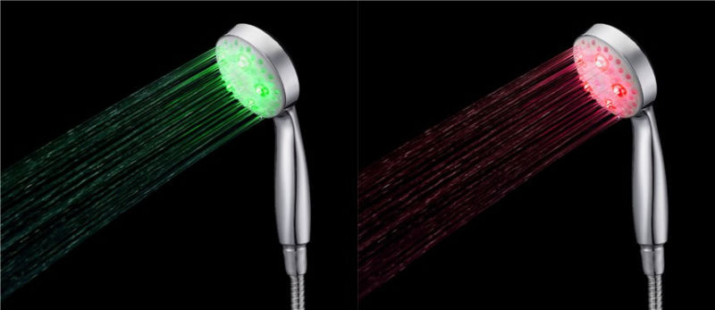 LED Shower Head with Tempreture Shower on Arm (HY803)