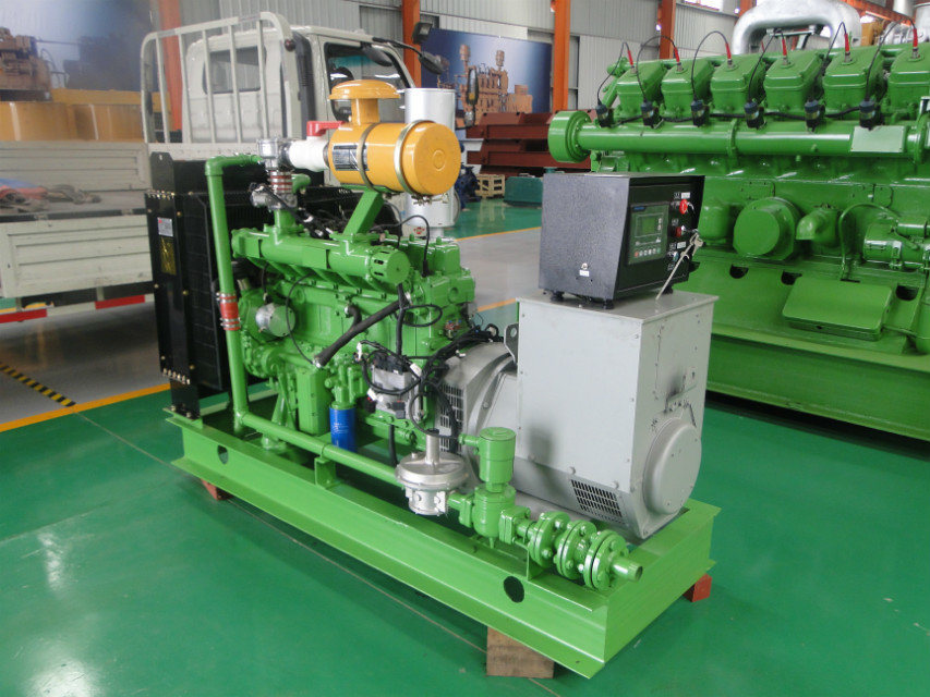 Shandong Lvhuan Commins Biomass Generator Set 500kw
