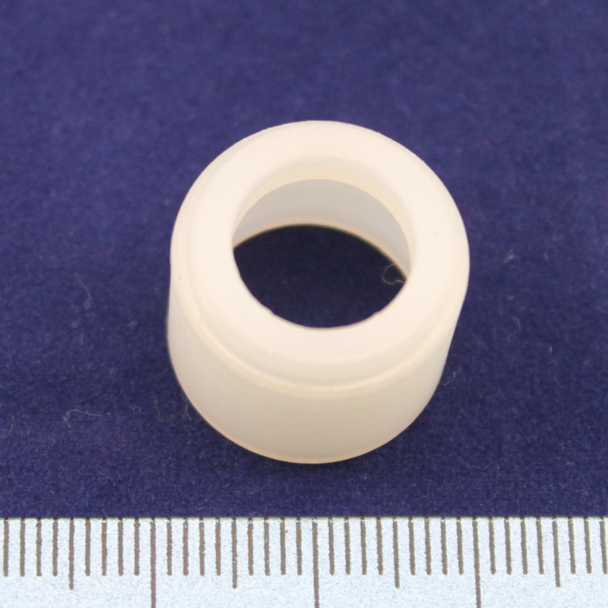Customized CNC High Precision Miachining Plastic PA Piston Ring Glass with Nylon Magnet Housing