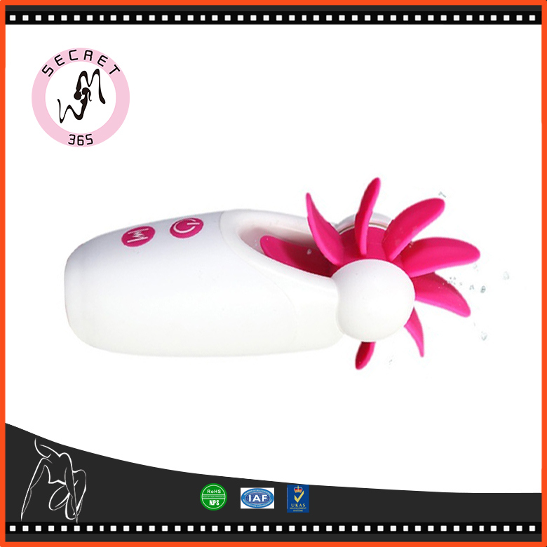 7 Speeds Rotation Vibrating Oral Rolling Sex Tongue Clitoris Stimulation Vibrator