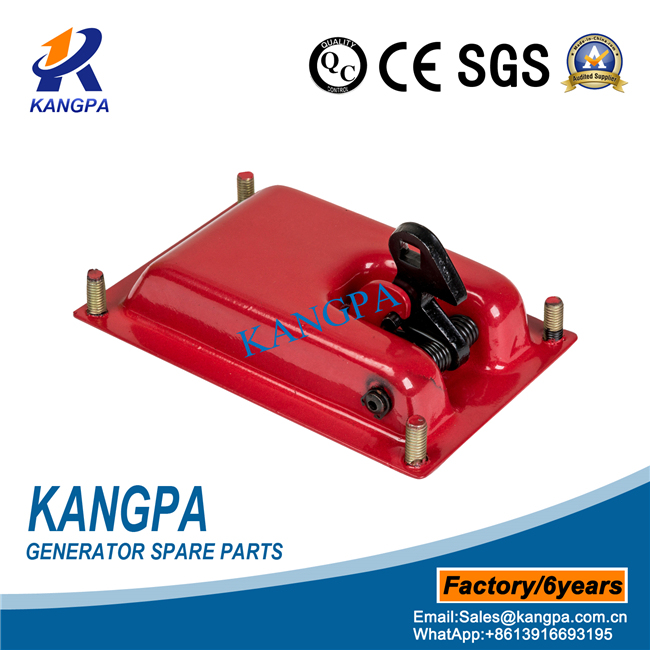 Generator Spare Parts of Canopy Door Lock with Red Painting