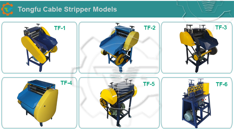 Copper Cable Recycle Stripping Wire Stripper Machine