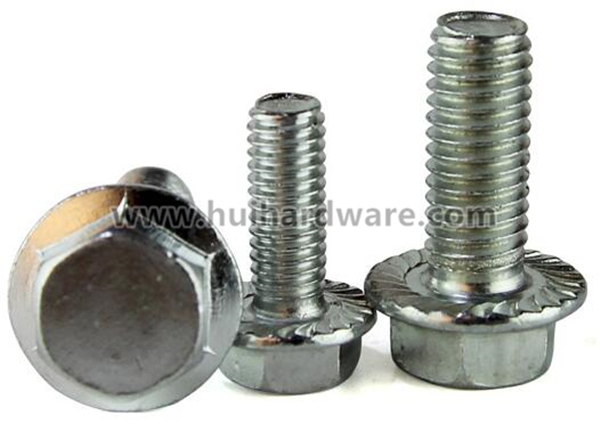 Carbon Steel Galvanzied Zinc Plated DIN6921 Hex Flange Bolt