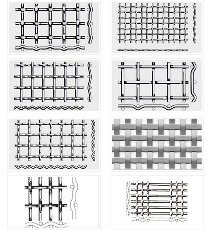 Stainless Steel /Galvanized Crimped Screen Wire Mesh