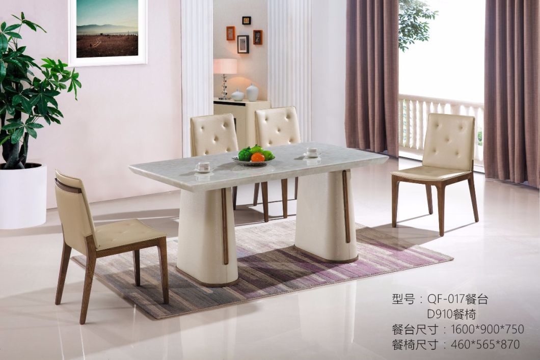 Modern Wooden Dining Table and Chair for Home or Restaurant
