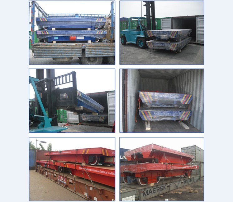 Cable Reel Powered Electric Transfer Trailer for Factory Transport