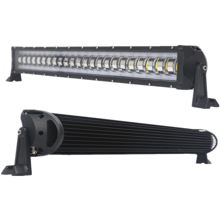 Popular New Model 120W for Unique Halo Ring Single Rows 4*4 Offroad LED Light Bar