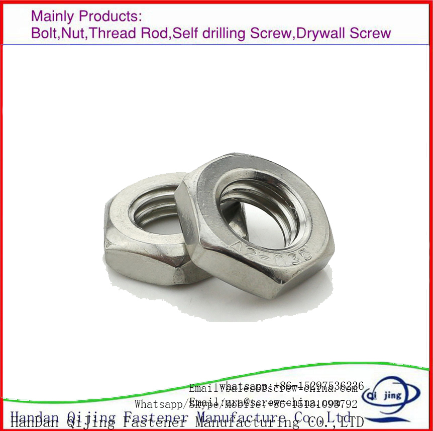 Carbon Stainless Steel Hex Head Nut, Square Nut, Wing Nut, All Kinds of Galvanizing Nut