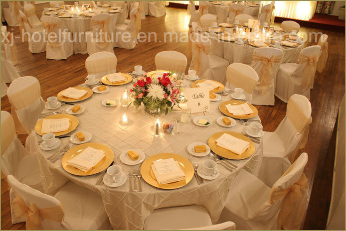 Restaurant Hotel Dining Wedding Round Banquet Table for Sale