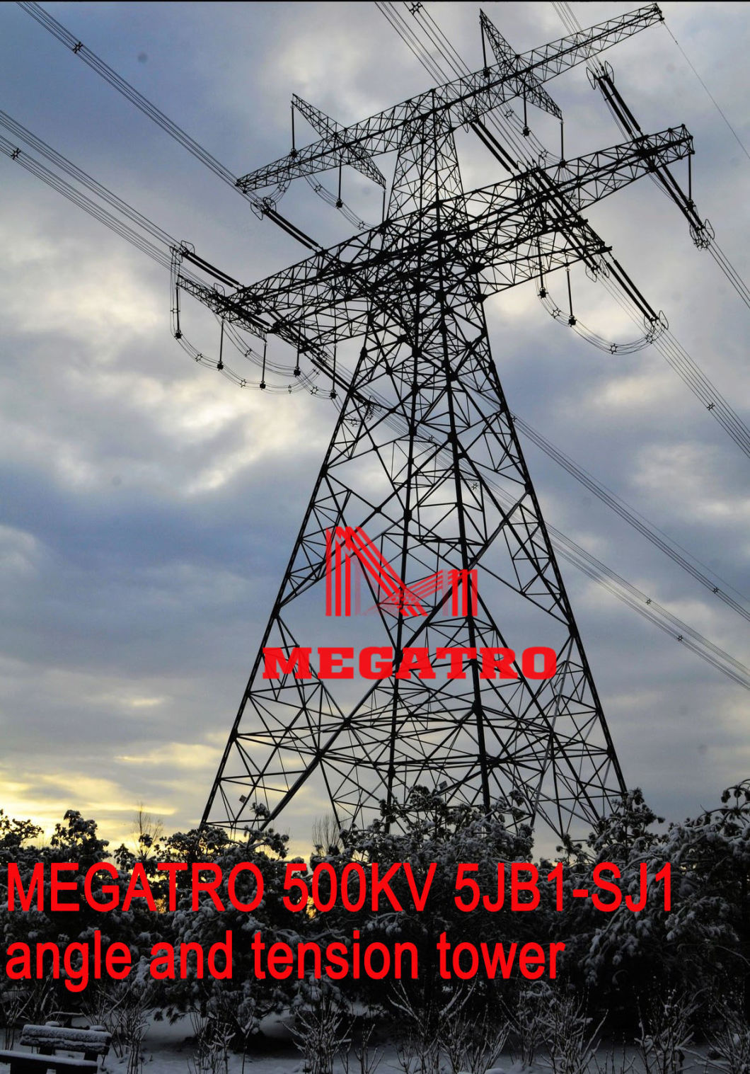 Megatro 500kv 5jb1-Sj1 Angle and Tension Tower