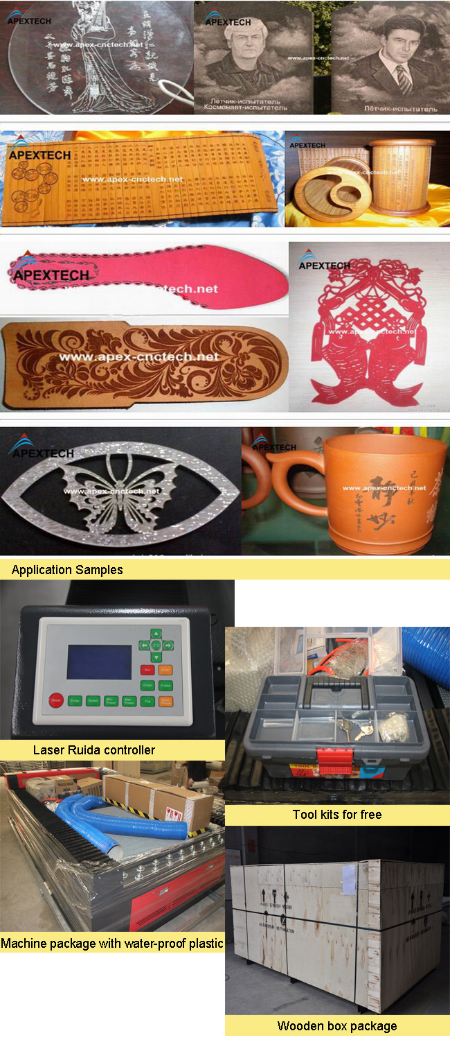 High Quality Laser Engraving Machine for Acrylic/Wood/Leather Carving