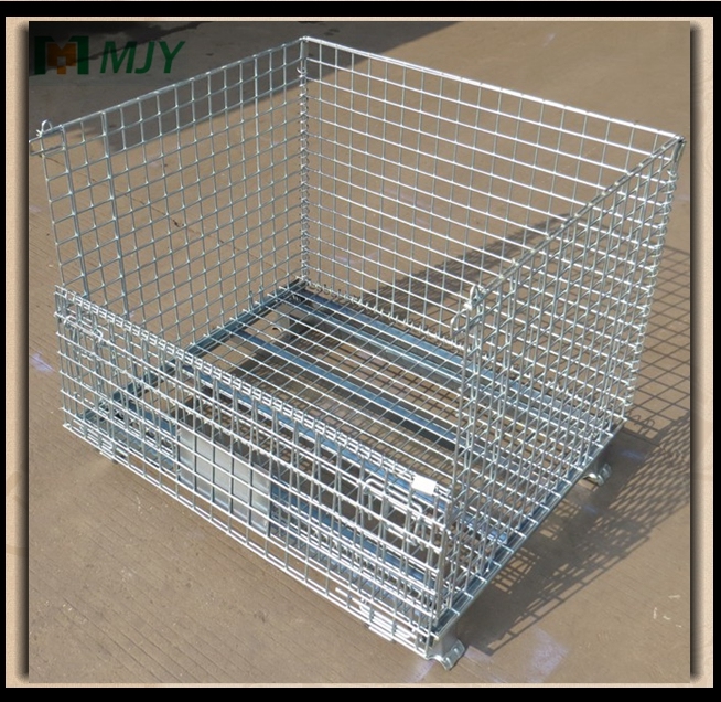 Metal Wire Mesh Cage Wire Container Mjy-Spc01