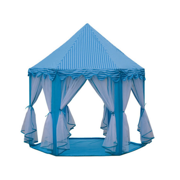 Indoor Outdoor Hexagonal Princess Castle Kids Child Children Mosquito Tent