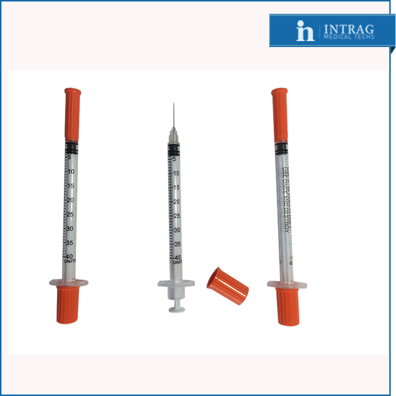 Disposable Insulin Syringe with Fixed Needle 29g