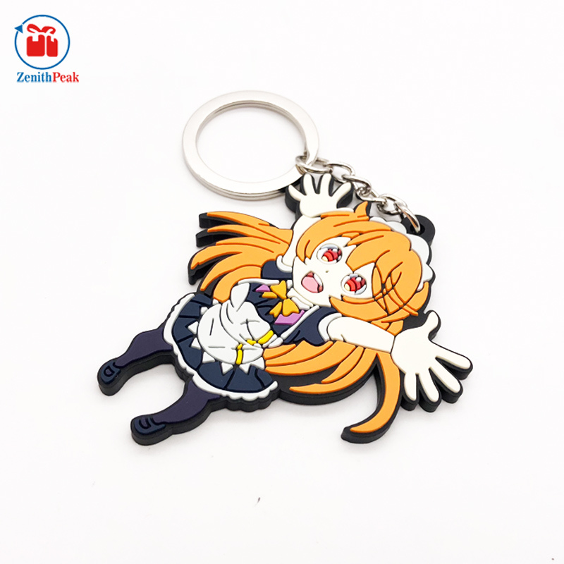 2018 Custom 3D PVC Rubber Keychain for Promotional Gifts
