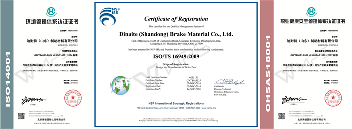 Sipautec Brake Pad D303 (04465-20150) for Toyota