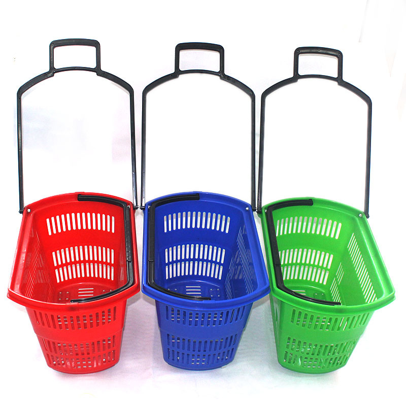 New Design Plastic Supermarket Shopping Basket