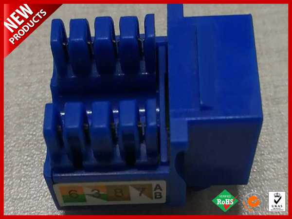 UTP CAT6A Networking Modular Keystone Jacks